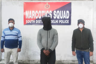 delhi Narcotics team arrested foreign national with heroin worth 20 lakhs