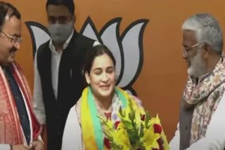 Aparna Yadav joins BJP: મુલાયમસિંહ યાદવના નાના પૂત્રવધુ અપર્ણા યાદવ ભાજપમાં જોડાયાં