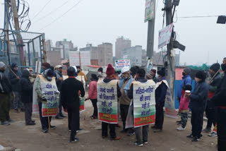 RW took out Prabhat Pheri in Burari of delhi