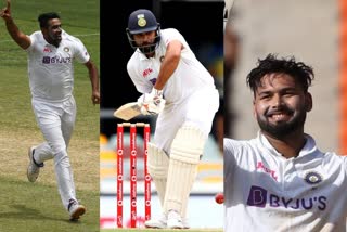 Rohit, Rishabh Pant and Ashwin named in ICC Men's Test Team of 2021