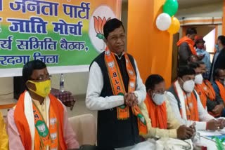 lohardaga-mp-sudarshan-bhagat-claimed-bjp-will-win-up-elections