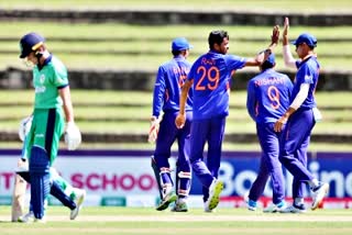 Under-19 World Cup  India won the match  India vs Ireland  अंडर-19 वर्ल्ड कप  स्टैंड-इन कप्तान निशांत संधू  आयरलैंड क्रिकेट टीम  कप्तान यश ढुल  Harnoor Singh