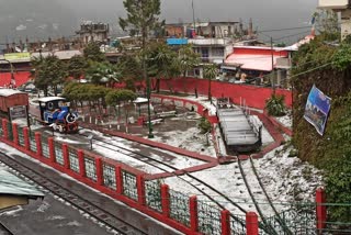 Snowfall In Darjeeling