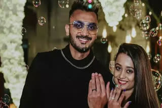 Axar Patel Engagement