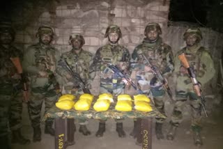 indian army recovered huge consignment in poonch