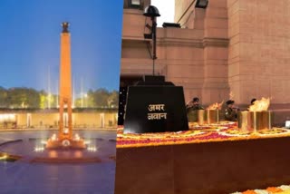 merger of Amar Jawan Jyoti in national war memorial