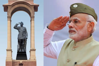 pm modi to unveil netaji subhas chandra bose statue at india gate on 23rd january