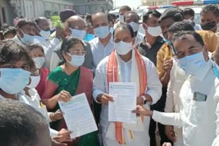 Minister Indrakaran at Yadadri