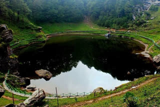 Seruvalsar lake of Kullu Himachal Pradesh