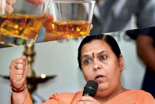 Uma Bharti will start campaign for prohibition after February 14