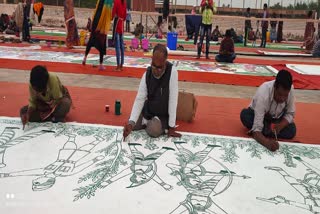 glimpse-of-madhubani-manjusha-painting-will-be-seen-on-rajpath-in-republic-day-parade
