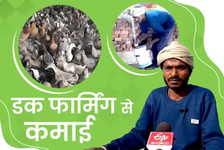 worker-rajesh-kumar-kushwaha-earning-money-from-duck-farming-in-hazaribag