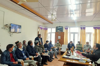 SDM Rampur held meeting with officers