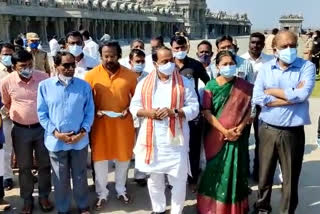 Minister Indrakaran Yadadri Tour