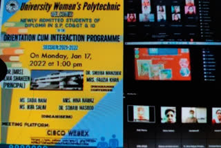 online orientation program at amu women polytechnic