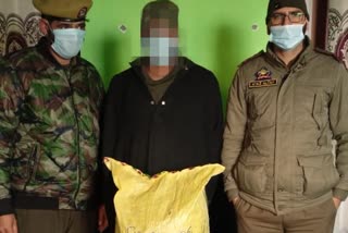 Drug Peddler Arrested: پلوامہ میں منشیات فروشی کے الزام میں ایک شخص گرفتار