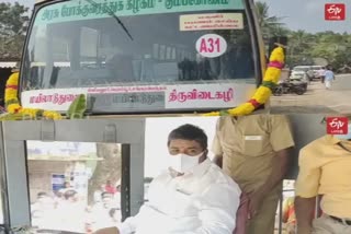 MLA turned as govt bus driver for a while