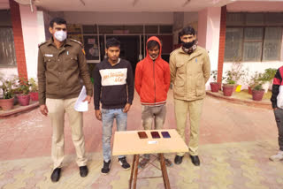 Najafgarh Police arrested two accused of robbery in delhi