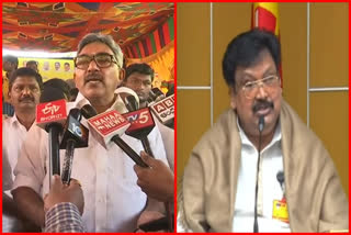 tdp leaders alapati raja and varla ramaiah comments on casino issue in gudivada