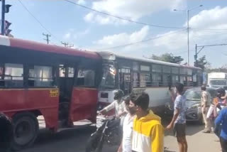 Accident at BN Reddy nagar: