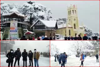 snowfall in shimla