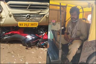 Driver suffer from epilepsy when he drive bus at Hubli