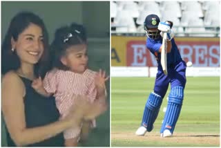 Vamika celebrates Virat half century