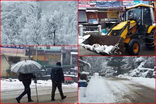 heavy snowfall in kinnaur