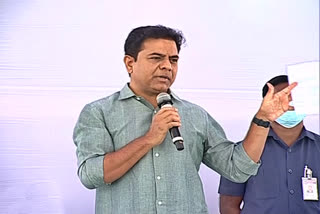 Minister KTR on Water supply