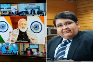 indore avi sharma won National Child Award 2022