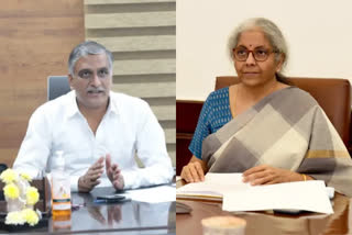 minister harish rao letter to nirmala seetharaman