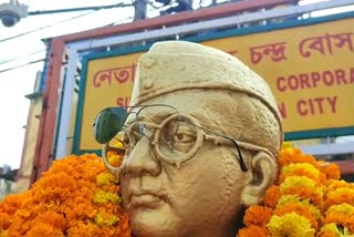 Disrespect to the statue of Netaji