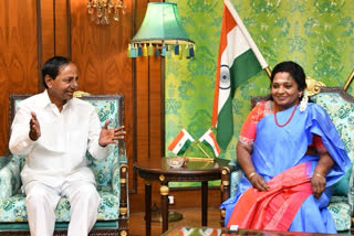 CM KCR and Governor tamilisai conveyed  Republic Day Wishes to state people