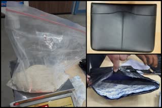 5.3 crores worth of heroin found in documents bag