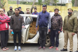 liquor smuggler arrested in noida