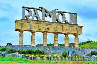 Ramoji Group Chairman Ramoji Rao unfuls tricolour at Ramoji Film City