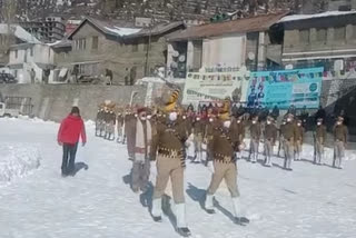 Republic Day celebrated in Keylong