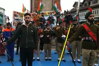 73th republic day celebration across jammu and kashmir