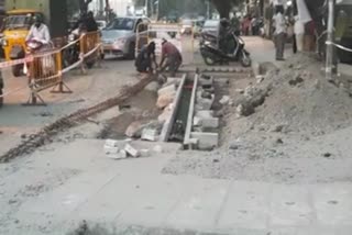 bangalore Millers Road Works Delaying