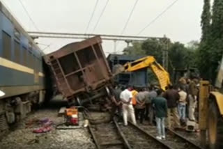 Goods train derails near Cuttack railway station