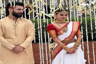 Mouni Roy ties knot with beau Suraj Nambiar