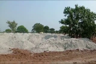 Ash dump illegal business in janjgir champa