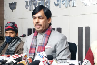 Bharatiya Janata Party National Spokesperson and Minister of Industries in Bihar Government Shahnawaz Hussain