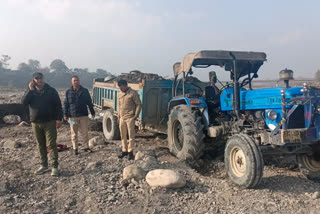 Paonta Sahib police seized three tractors
