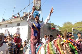 groom with constitution book in neemuch