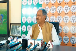 Brijmohan Agarwal taunt on Chhattisgarh government