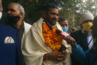 Ajay Pratap Singh filed nomination papers