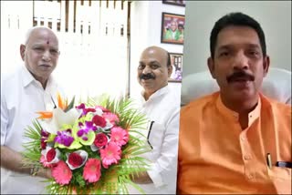 BS Yeddyurappa and nalin kumar kateel extends birthday wishes to CM Bommai