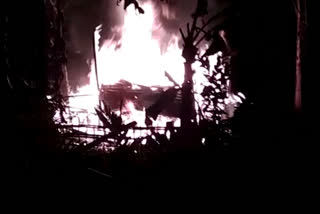 major fire broke out in majuli