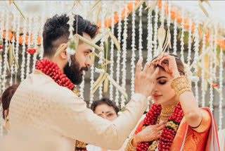 mouni roy wedding pictures,mouni roy suraj nambiar wedding pictures,mouni roy marriage pictures,mouni roy suraj nambiar goa wedding pictures,ಸೂರಜ್ ನಂಬಿಯಾರ್ ಜೊತೆಗೆ ನಟಿ ಮೌನಿ ರಾಯ್ ಮದುವೆ,ಬಾಲಿವುಡ್​ ನಟಿಯ ವಿವಾಹ ಮಹೋತ್ಸವ